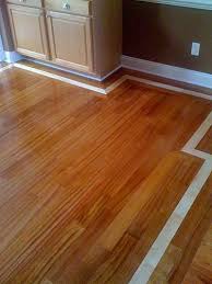 Green Step Flooring Brazilian Cherry With Maple Border Hardwood Floors Flooring Hardwood Installation