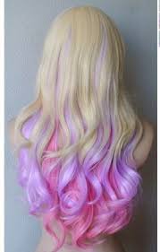 Znalezione obrazy dla zapytania colorful hair ends