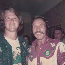 What's better than one Robbins? Two! Marty and Ronny together at Fan Fair  in 1975 #MartyRobbins #MartyMemories #MartyMonday