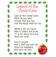 The candy cane is a symbol of christmas. 8 Best Candy Cane Story Printable Printablee Com