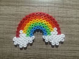 Une activité ludique et enrichissante à partir de 4 ans. Arc En Ciel Perles Hama Perle Hama Modele Perles Hama Perle A Repasser Modeles