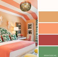 The 20 Best Color Combos For Your Bedroom Bedroom Color Schemes Orange Rooms Bedroom Interior