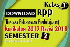 Maybe you would like to learn more about one of these? Download Rpp Kelas 1 Sd Mi K13 Tahun Pelajaran 2018 2019 Revisi 2018 Semester 2 Dapodik Indonesia