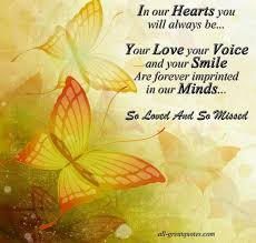 Always In Our Hearts Miss You Mom Peace Quotes Missing My Son