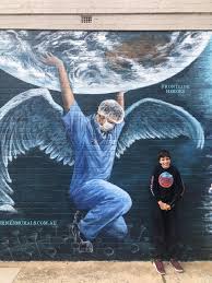 A Mural Of Appreciation To The Doctors And Nurses All Over The World Nurse Art Street Art Graffiti Street Art