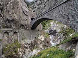 Teufelsbrücke is situated northwest of großzecher werder. Rundweg Schollenen Teufelsbrucke Schweiz Maps Proplanta De