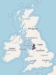 In the national park of snowdonia, we find mount snowdon, which reach 1,085 meters (3,560 feet) and is the highest in wales.it is believed that one of the peaks of the area (crib goch) is the rainiest point in the whole of great britain: Rhyl Map Great Britain Latitude Longitude Free Wales Maps