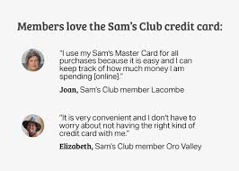 Both cards come with no annual fees beyond a sam's club membership. Credit Sam S Club