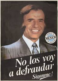 Resultado de imagen para menem