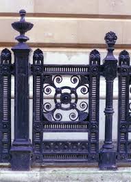 The best paint for use on a wrought iron gate is a high gloss alkyd. Paint Colors For Iron Gates And Fences Gardenista Iron Gates Wrought Iron Paint Gates And Railings