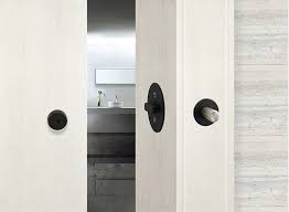 Looking for ideas on how to lock my sliding barn door from outside? Privacy Lock Locking Sliding Barn Door Hardware Krownlab