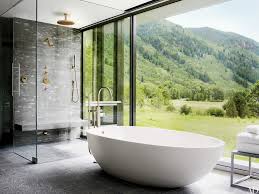 With all that beautiful views and materials these open shower look incredible. 46 Bathroom Design Ideas To Inspire Your Next Renovation Architectural Digest