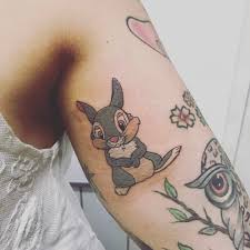 145 Likes 21 Comments Alexia Dalmas Alexia Makeupandco On Instagram Mon Nouveau Tattoo By Nao Creation Disney Tattoos Bunny Tattoos Disney Foot Tattoo