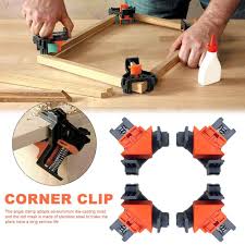Diy wood projects for gifts. Corner Clamp For Board Thicknesses Of 22mm Adjustable Wood Vice Miter Clamp Diy Hand Tools Corner Clamp 4 Pcs 90 Degrees Right Angle Clamp Fixing Boards And Frames In 90 Angle