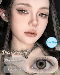 💃 Lens DIVA Brown