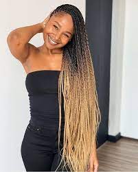 Braided Hairstyles With Ribbon Braided Hairstyles Ponytails Braided Hairstyles Y Hair Styles African Hair Braiding Styles Braided Hairstyles For Black Women