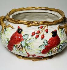 I read the card and it had scriptures on it, which let me know they were good people, ballard, a mother of two grown. Cracker Barrel Cardinal Chick A Dee Christmas Soup Tureen Holiday Garden For Sale Online Ebay