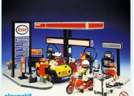 Playmobil Set 3434 Esso Gas Station Klickypedia Playmobil Spielzeug Kindheitserinnerungen