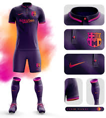 ^ new fc barcelona jersey expresses the club's passion for the city. Pin Em Sherpp