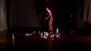 Nude Actor on Stage
