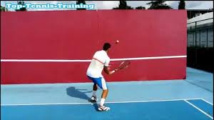 Tennis tips to improve performance on the tennis court. Tennis Wall Training Improve Your Tennis Using A Practice Wall