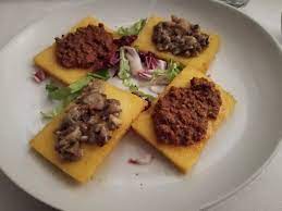 Quick polenta with spinach & mushrooms & fried egg recipe by sam the cooking guy. Polenta Fritta Con Ragu E Funghi Picture Of Antica Trattoria Da Tito Dal 1913 Florence Tripadvisor