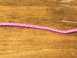 To make things easier, number each strand on the cords so that you can see the pattern of each stitch. The Fun Craft Of Scoubidou Or Boonedoggle Needlepointers Com