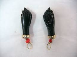 Mano De Azabache Black Hand For Baby Bracelets Or Necklaces