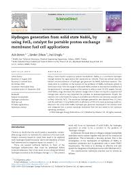 Ankara mesleklere göre i̇ş i̇lanları. Pdf Hydrogen Generation From Solid State Nabh4 By Using Fecl3 Catalyst For Portable Proton Exchange Membrane Fuel Cell Applications