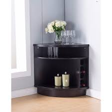 This space can be optimally utilised a corner cabinet offers clever storage space and, fitted with a matching schock sink, turns the often unused and neglected corner of the kitchen into. Wallen Space Efficient Stylish Corner Accent Cabinet 163 99 Corner Wine Cabinet Dining Room Corner Wine Cabinets