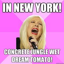 Empire State Of Mind Christina Meme Christina Aguilera Misheard Lyrics