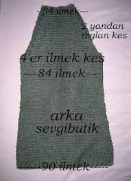 sevgi butik reglan kollu v yakali cizgili gri hirka hirkalar orgu orgu egitimleri