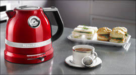 Shop wayfair for a zillion things home across all styles and budgets. Kitchenaid 5kek1522aca Pro Line Kettle Candy Apple Red Appliances Online