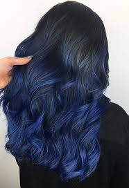 Consider rocking blue black hair! 65 Iridescent Blue Hair Color Shades Blue Hair Dye Tips Glowsly