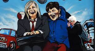 Arlene foster, 50 ans, partisane convaincue de l'union de sa province avec la couronne britannique, était redevenue première ministre de l'irlande du nord en janvier 2020, après avoir dû quitter son. The Good Friday Agreement Review Writing On The North With The Clarity Of Youth