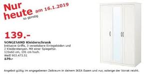 Ikea Essen Songesand Kleiderschrank Weiss Ikea Essen Ikea Schrank
