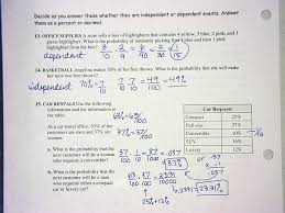 Compound probability of independent events. Probability Of Compound Events Worksheets Printable Worksheets And Activities For Teachers Parents Tutors And Homeschool Families