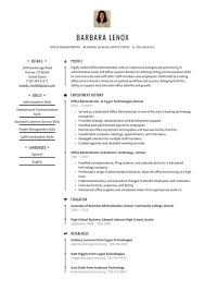 Cv format pick the right format for your situation. Office Administrator Resume Examples Writing Tips 2021 Free Guides