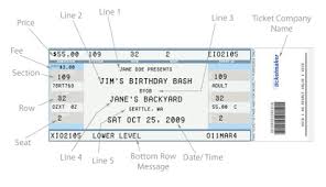 Prime members enjoy free delivery and exclusive access to music, movies, tv shows, original audio series, and kindle books. Free Printable Fake Tickets