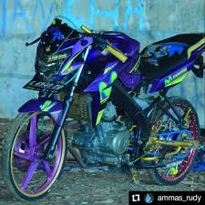 Modifikasi Motor Vixion Jari Jari