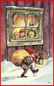 Soloillustratori Britt Lis Erlandsson Biglietti Di Natale Vintage Illustrazione Di Natale Immagini Di Natale