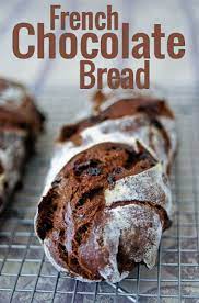 French Chocolate Bread Recipe Chocolate Zucchini Recipe Chocolate Bread Recipe Food Chocolate Bread