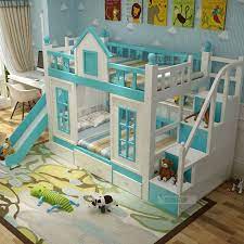 lit d enfant a fonctions multiples sur la hauteur de lit double lit de bois chuang zi mere lit d echelle armoire inferieure avec le bureau de lit de glissiere kid beds kids