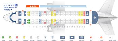 Seat reservations are free on et flight. Seat Map Boeing 737 700 United Airlines Best Seats In Plane