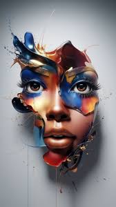 Natural Splash Balance and beauty in abstract art