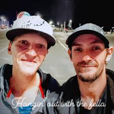 Please share Man near 900 block of Brown Ave in his wrestling tights  screaming for Ric Flair! He just keeps screaming Flair, Flair Flair! I  think he's having a mental breakdown or