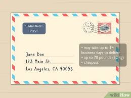 Treat the irregularly shaped package as if it were in a regular rectangular box. How To Ship A Package At The Post Office 11 Steps With Pictures