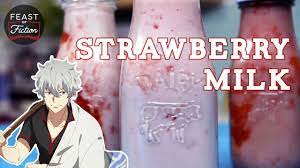 How to Make Strawberry Milk from Gintama! | Anime Food | Feast of Fiction |  In Real Life - YouTube