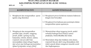 Silabus sejarah peminatan kelas x kurikulum 2013 revisi 2018. Silabus Sejarah Peminatan Kelas Xii Kurikulum 2013 Revisi 2017 Seputar Sejarah