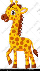 When autocomplete results are available use up and down arrows to review and enter to select. Susse Baby Giraffe Cartoon Stockfoto 28138929 Bildagentur Panthermedia